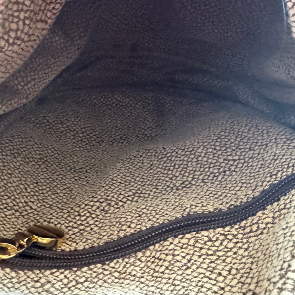 Borbonese Smallish Backpack With Adjustable Leath… - image 6